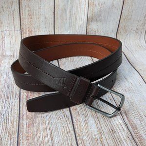 Alesbury 42/105 Genuine Leather Belt Mens Regular Brown New No Tags
